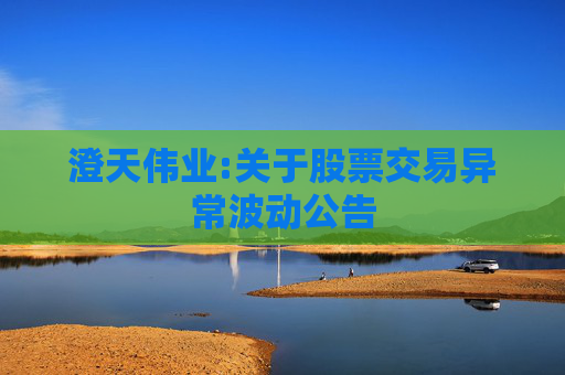 澄天伟业:关于股票交易异常波动公告  第1张