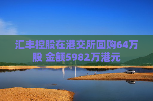 汇丰控股在港交所回购64万股 金额5982万港元  第1张