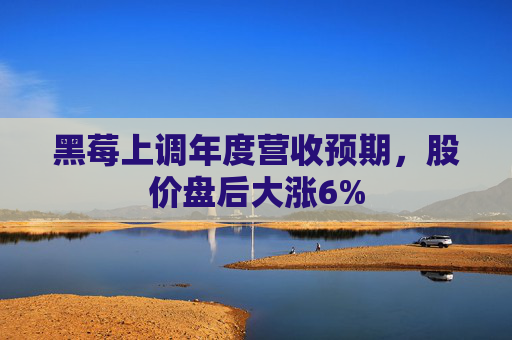 黑莓上调年度营收预期，股价盘后大涨6%