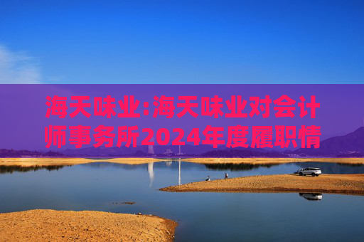 海天味业:海天味业对会计师事务所2024年度履职情况评估报告