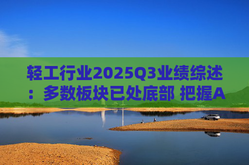 轻工行业2025Q3业绩综述:多数板块已处底部 把握Α布局机遇