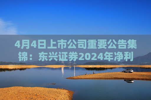 4月4日上市公司重要公告集锦：东兴证券2024年净利润同比增加88.39%  第1张