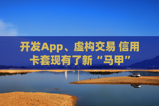 开发App、虚构交易 信用卡套现有了新“马甲”  第1张