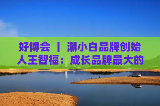 好博会 丨 潮小白品牌创始人王智福：成长品牌最大的痛点是没知名度，我们不是来卖产品的  第1张