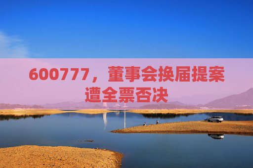 600777，董事会换届提案遭全票否决