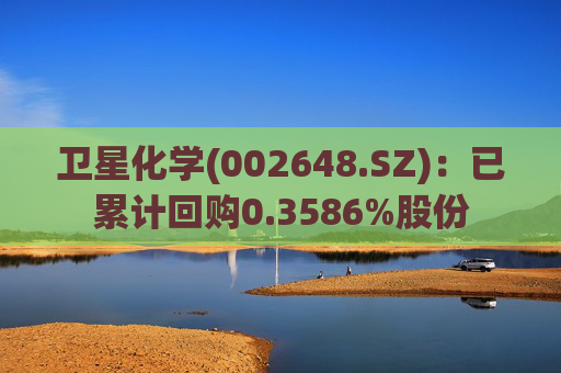 卫星化学(002648.SZ)：已累计回购0.3586%股份