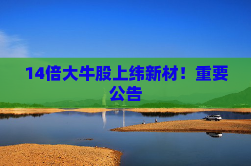 14倍大牛股上纬新材！重要公告