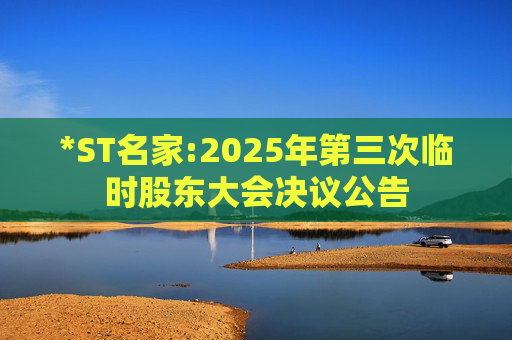 *ST名家:2025年第三次临时股东大会决议公告
