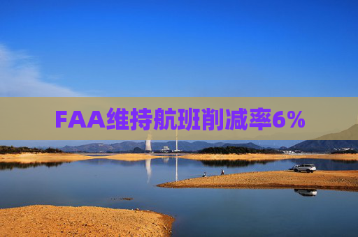 FAA维持航班削减率6%  第1张