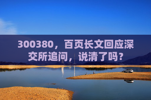 300380,百页长文回应深交所追问,说清了吗?