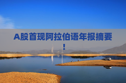 A股首现阿拉伯语年报摘要！
