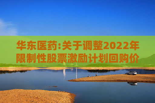 华东医药:关于调整2022年限制性股票激励计划回购价格的公告