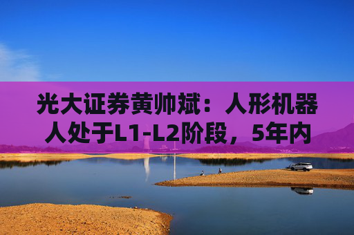 光大证券黄帅斌:人形机器人处于L1-L2阶段,5年内有望实现“科幻保镖”愿景