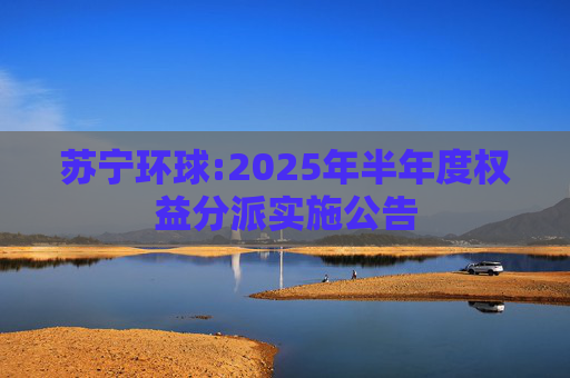 苏宁环球:2025年半年度权益分派实施公告
