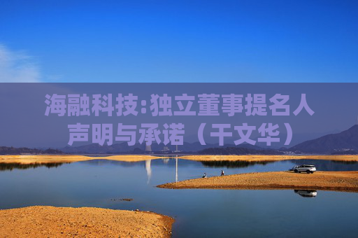 海融科技:独立董事提名人声明与承诺（干文华）
