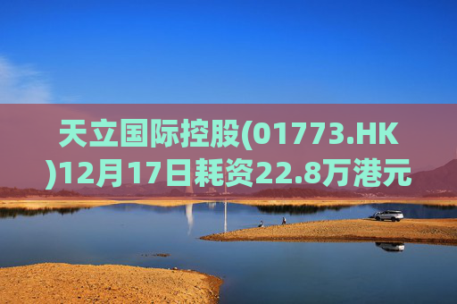 天立国际控股(01773.HK)12月17日耗资22.8万港元回购10万股