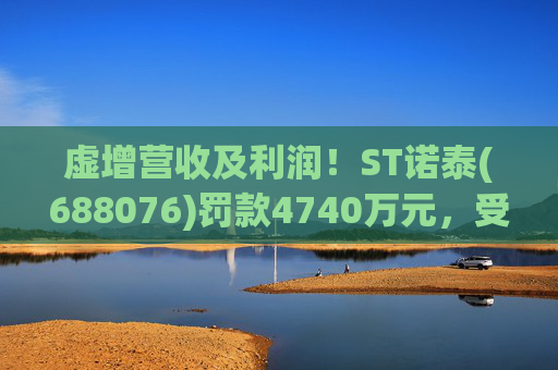 虚增营收及利润!ST诺泰(688076)罚款4740万元,受损投资者可索赔! 第1张 虚增营收及利润!ST诺泰(688076)罚款4740万元,受损投资者可索赔! 第1张