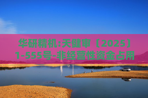 华研精机:天健审〔2025〕1-555号-非经营性资金占用及其他关联资金往来情况的专项审计说明
