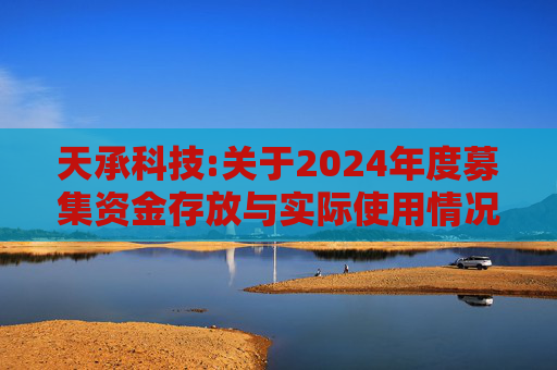 天承科技:关于2024年度募集资金存放与实际使用情况的专项报告  第1张