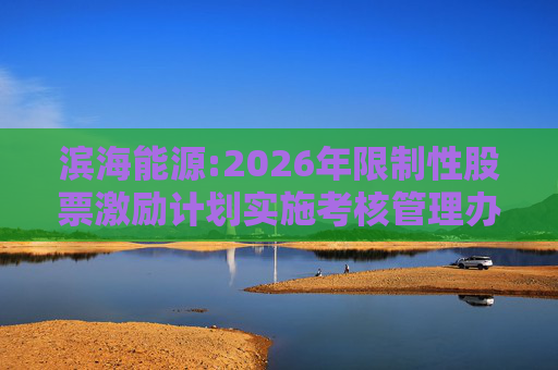 滨海能源:2026年限制性股票激励计划实施考核管理办法