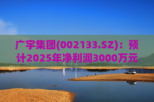 广宇集团(002133.SZ)：预计2025年净利润3000万元至4500万元