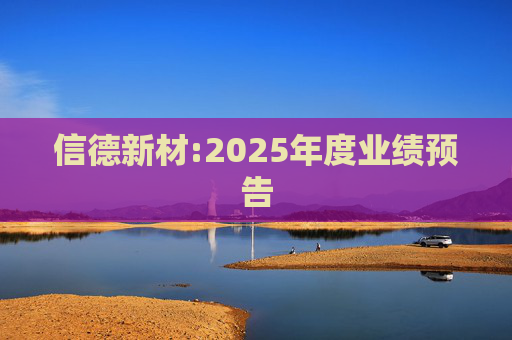 信德新材:2025年度业绩预告