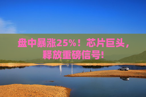 盘中暴涨25%！芯片巨头，释放重磅信号!
