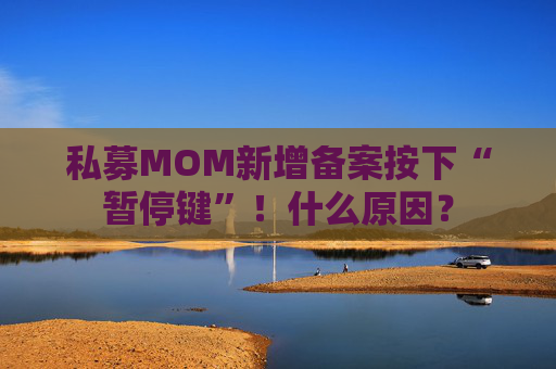 私募MOM新增备案按下“暂停键”！什么原因？