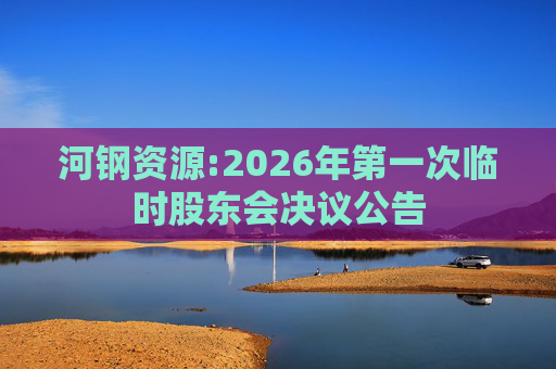 河钢资源:2026年第一次临时股东会决议公告