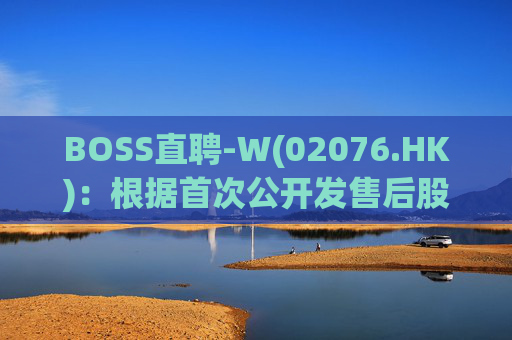 BOSS直聘-W(02076.HK)：根据首次公开发售后股份计划购买合共34.11万股