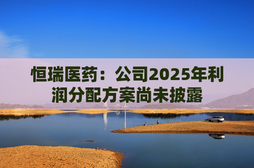 恒瑞医药：公司2025年利润分配方案尚未披露