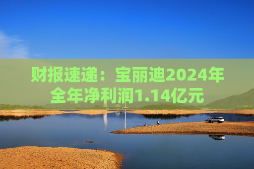 财报速递：宝丽迪2024年全年净利润1.14亿元