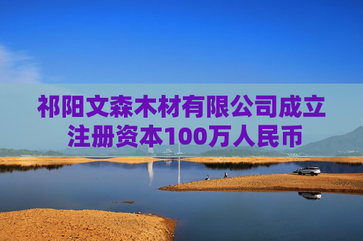 祁阳文森木材有限公司成立 注册资本100万人民币