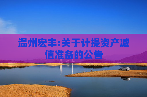 温州宏丰:关于计提资产减值准备的公告  第1张