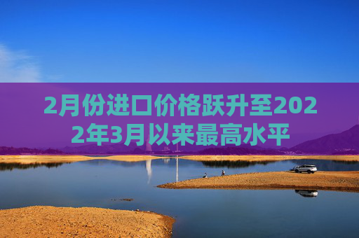 2月份进口价格跃升至2022年3月以来最高水平
