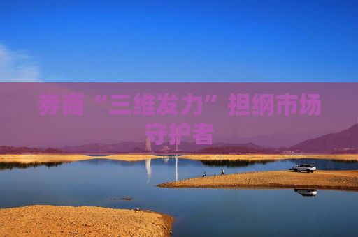券商“三维发力”担纲市场守护者  第1张