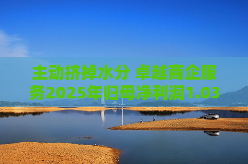 主动挤掉水分 卓越商企服务2025年归母净利润1.03亿元