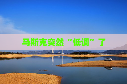 马斯克突然“低调”了