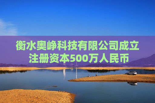 衡水奥峥科技有限公司成立 注册资本500万人民币