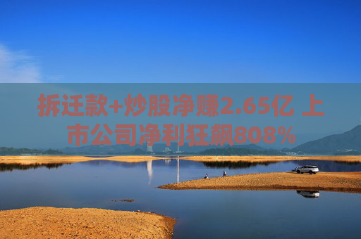 拆迁款+炒股净赚2.65亿 上市公司净利狂飙808%