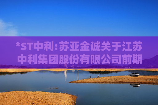 *ST中利:苏亚金诚关于江苏中利集团股份有限公司前期会计差错更正及追溯调整专项说明的审核报告