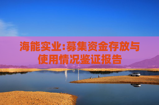 海能实业:募集资金存放与使用情况鉴证报告