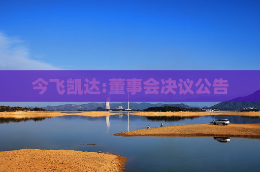 今飞凯达:董事会决议公告