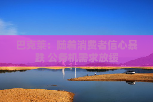 巴克莱：随着消费者信心暴跌 公务机需求放缓  第1张