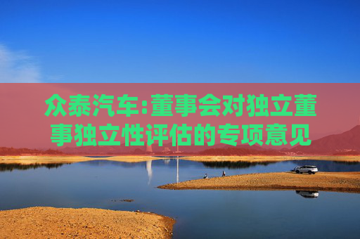 众泰汽车:董事会对独立董事独立性评估的专项意见