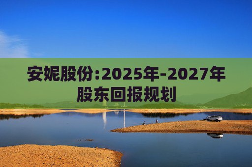 安妮股份:2025年-2027年股东回报规划