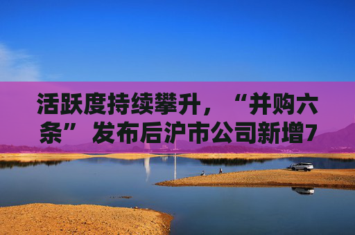 活跃度持续攀升，“并购六条” 发布后沪市公司新增74例重大资产重组  第1张