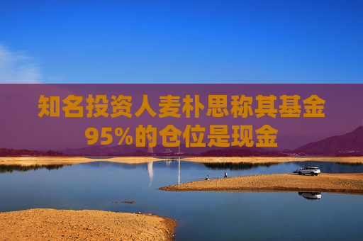 知名投资人麦朴思称其基金95%的仓位是现金