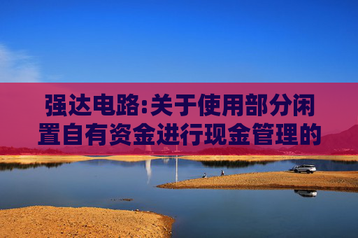 强达电路:关于使用部分闲置自有资金进行现金管理的进展公告