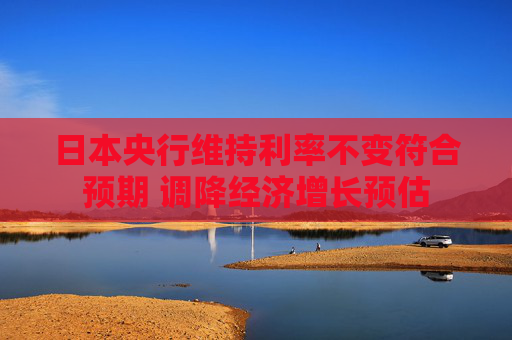 日本央行维持利率不变符合预期 调降经济增长预估